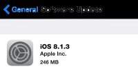 不溫不火的iOS 8.1.3，<font color=