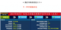 廣東5月電力競價<font color=