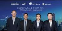  遠景聯合微軟、埃森哲、ARM成立“能源物聯網與智慧城市<font color=