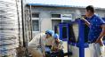 空氣源熱泵供暖養豬示范點送電成功