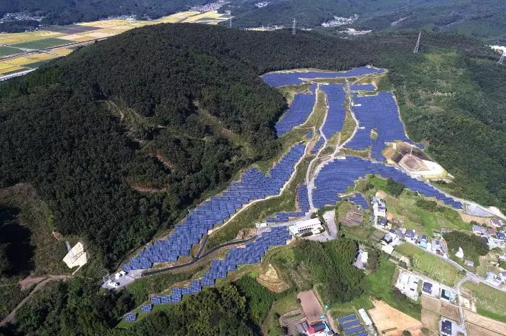 天合光能并網(wǎng)日本14MW光伏電站項目