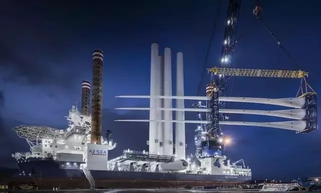 8MW的世界最大風電發電機！僅葉片就要88米長