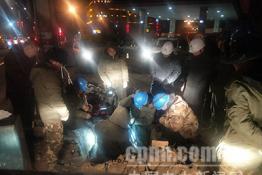 巴彥淖爾電業局：深夜緊急搶修