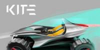 現代新款電動汽車Kite 可變水上摩托艇 實現水陸兩用