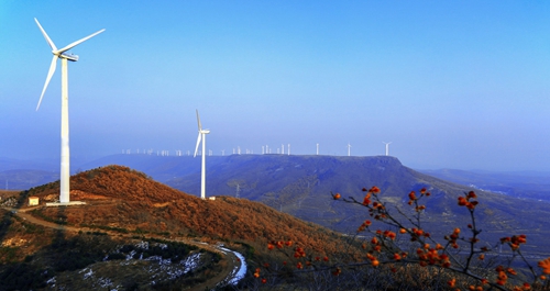 煙臺迎大風天氣 風電出力、發(fā)電量均創(chuàng)歷史新高