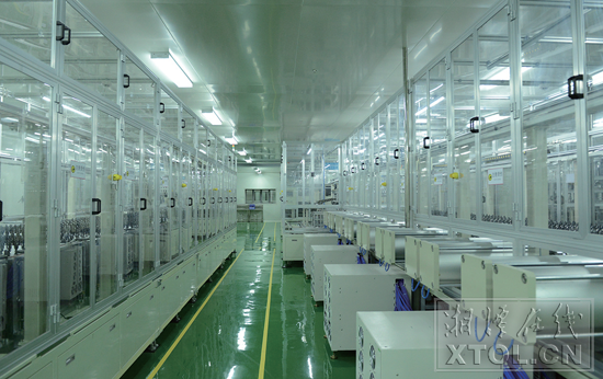 設備先進的桑頓新能源生產車間。