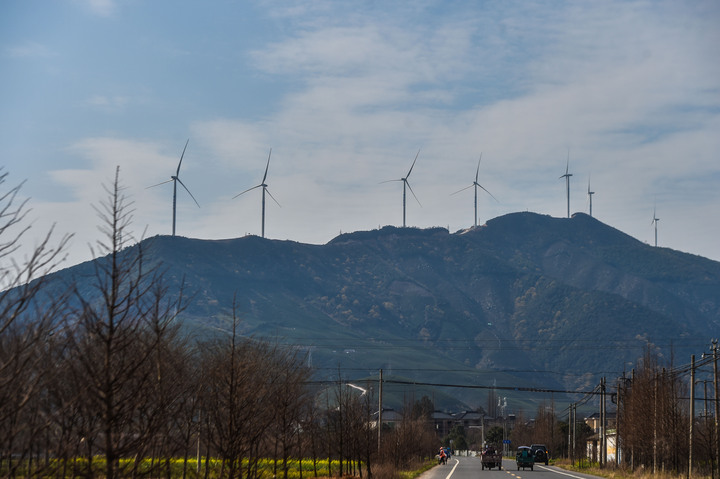浙北最大低風速風電場一期（53MW）正式并網發(fā)電