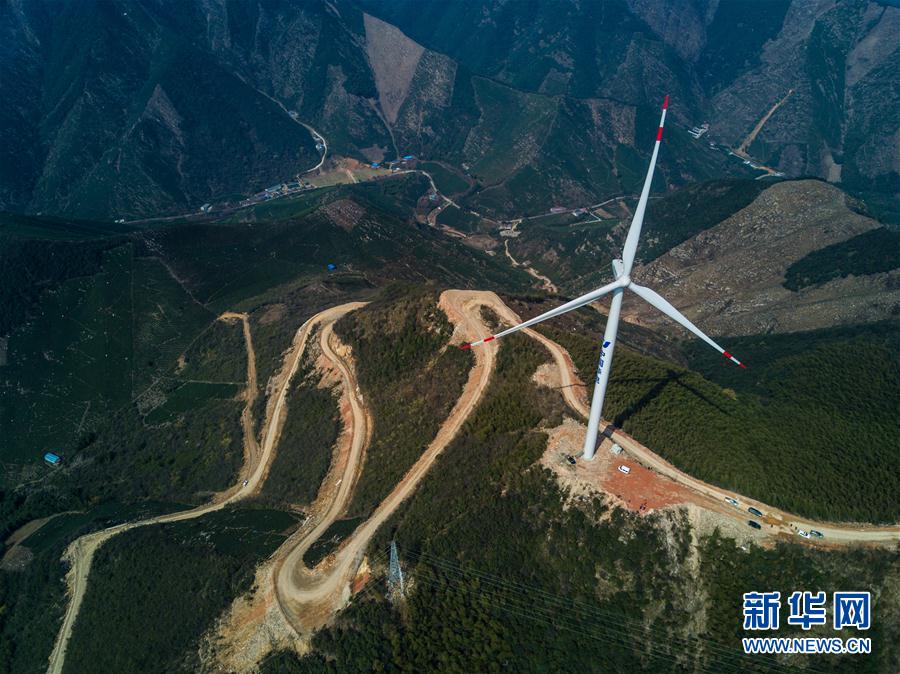 浙北最大低風速風電場一期（53MW）正式并網發(fā)電