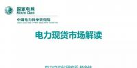 解讀丨如何管理電力現貨市場的價格波動風險