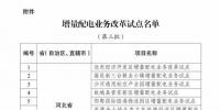 發改委、能源局公布第三批97個增量配電業務改革<font color=