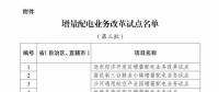 發改委、能源局公布第三批97個增量配電業務改革試點名單