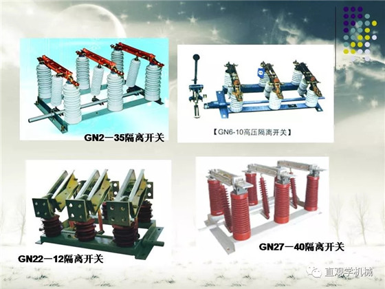 圖解｜高壓隔離開關與高壓負荷開關的區別