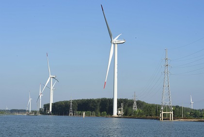 安徽首個(gè)湖面風(fēng)力電場發(fā)電量超過40億千瓦時(shí)