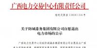 廣西1家售電公司擬自愿退出<font color=