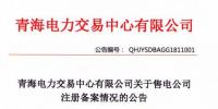 青海累計注冊和備案售電公司186家 均無配電運營權