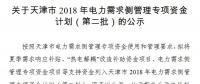 1917萬元！天津公示2018年電力需求側管理專項資金計劃（第二批）