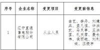 遼寧公示3家申請(qǐng)注冊(cè)信息變更的售電公司