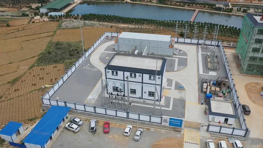 祿豐配售電公司110kV碧城園區輸變電項目通電運行